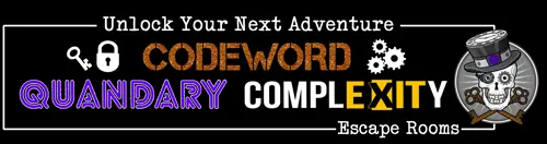 Codeword Quandary Complexity Escape Rooms